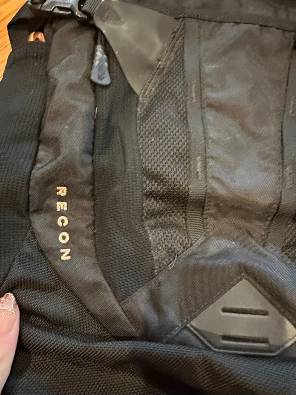 The North Face RECON Black Backpack rose gold! Good condition and plenty of life